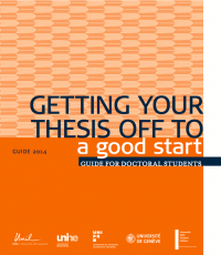Guide - Getting your thesis off to a good start