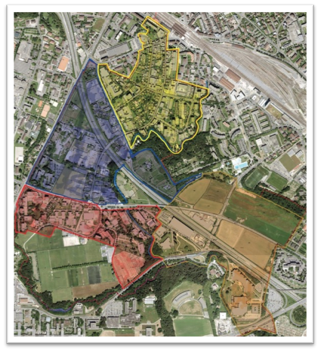 Chavannes-près-Renens map 